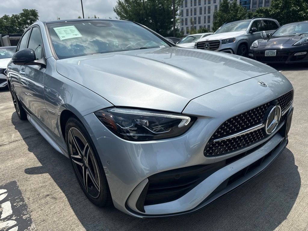 Used 2025 Cirrus Silver Metallic Mercedes-Benz C 300 image 2