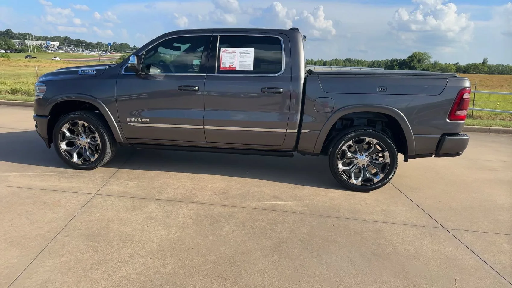 Used 2023 Granite Crystal Metallic Clearcoat Ram Limited image 6