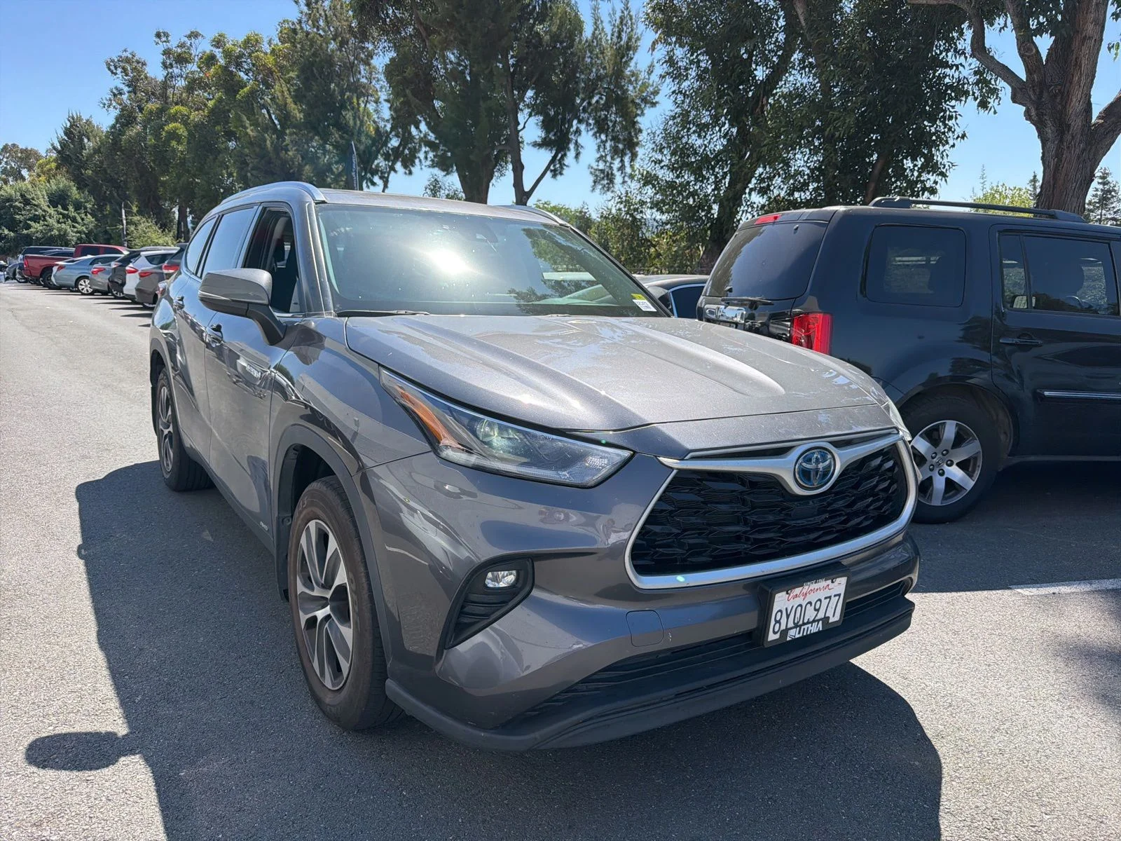 2021 Toyota Highlander XLE Hybrid 4x4's photo
