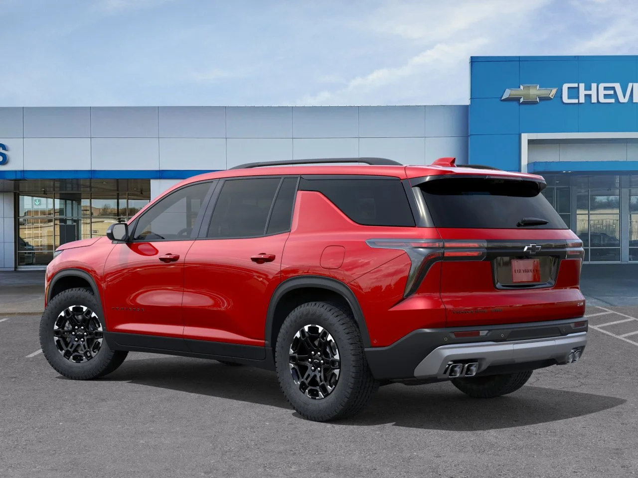 New 2027 Radiant Red Tintcoat Chevrolet AWD Z71 image 3
