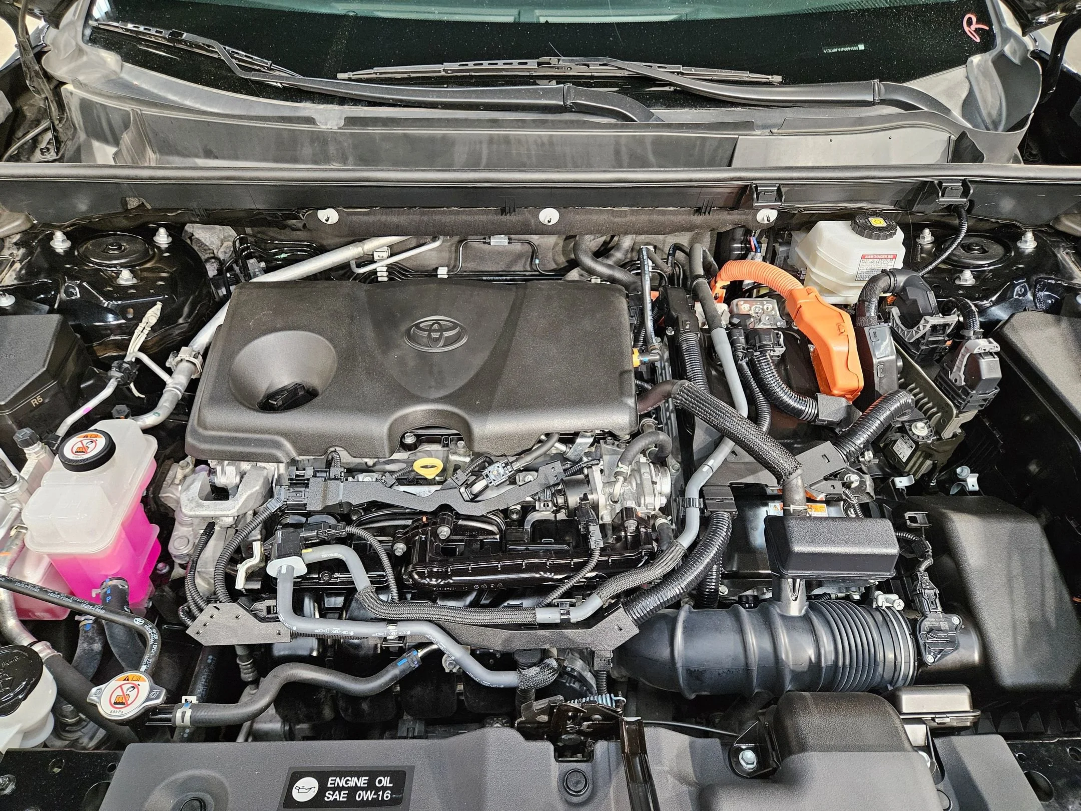 Used 2023 Midnight Black Metallic Toyota Hybrid LE image 19