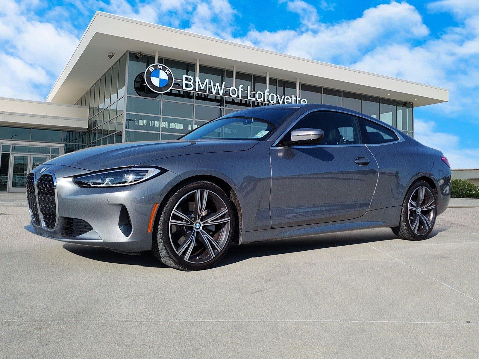 Certified Used 2024 Skyscraper Gray Metallic BMW 430i image 1