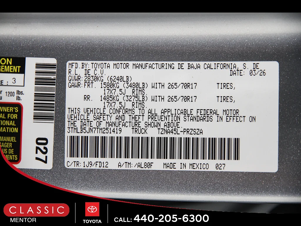 2026 Toyota Tacoma TRD Off Road - Photo 23