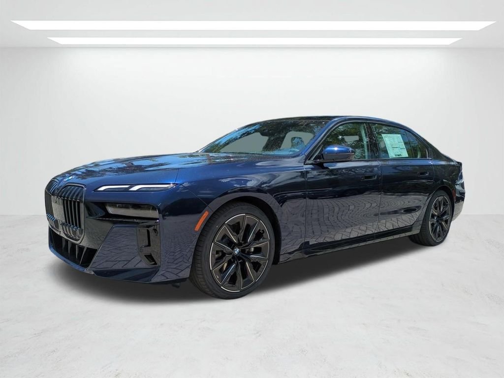 New 2026 Blue BMW 740i xDrive image 8