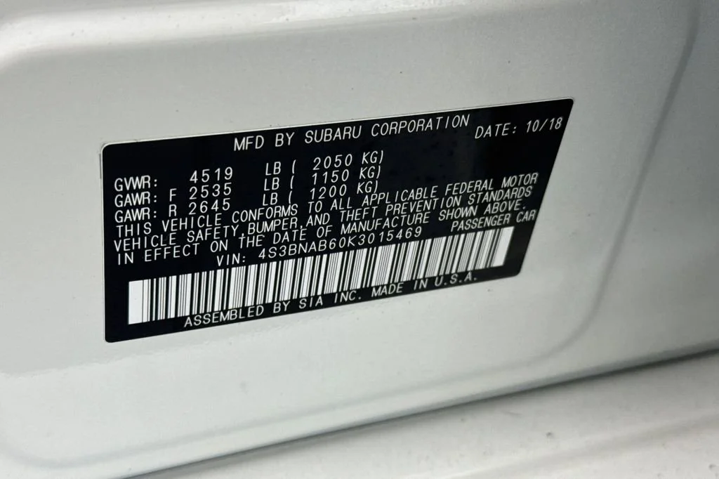 2019 Subaru Legacy Base - Photo 27