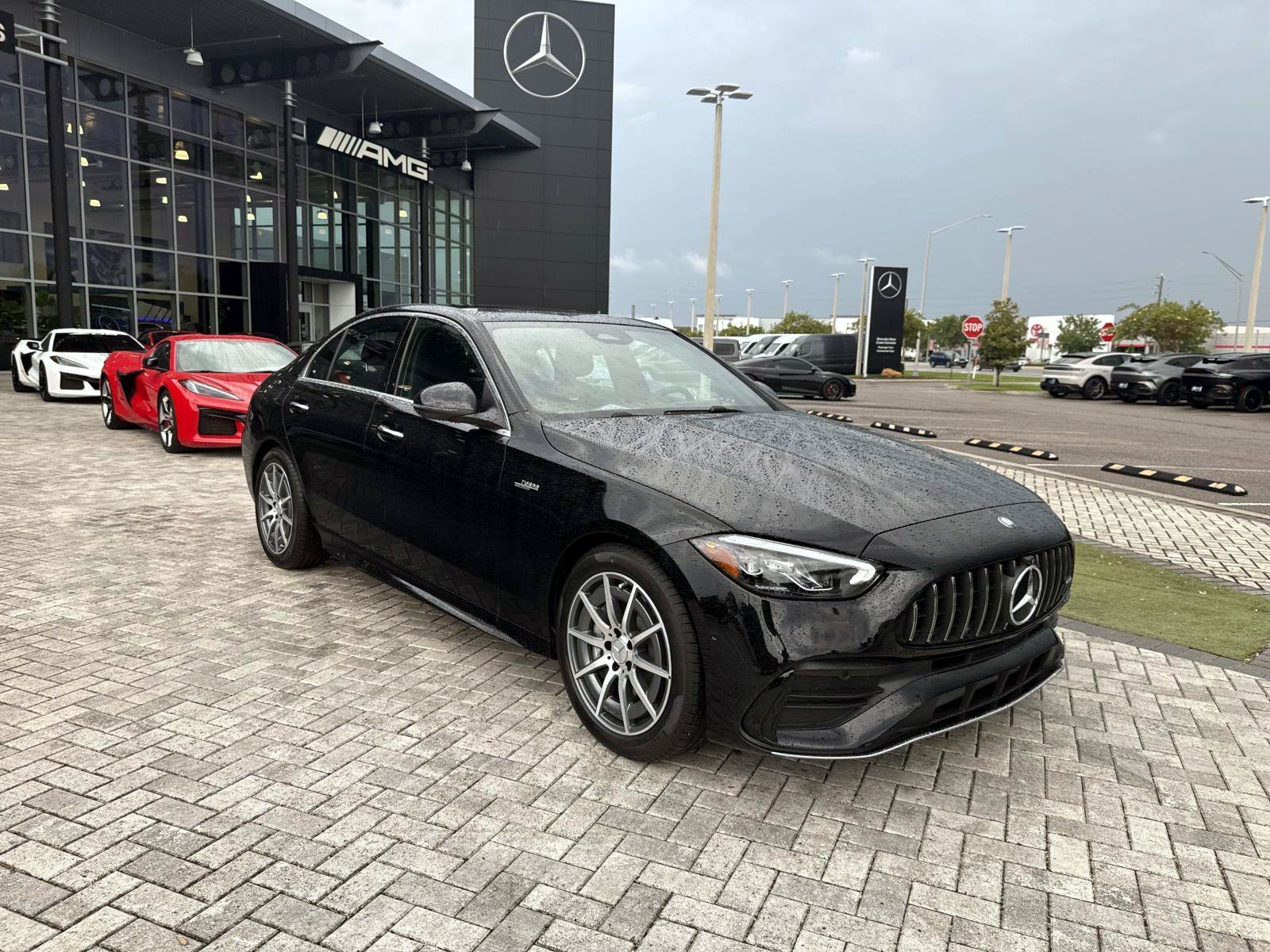 New 2026 Black Mercedes-Benz AMG® C 43 4MATIC® Sedan image 7