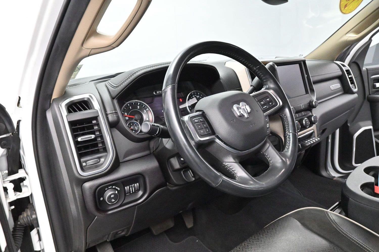 Used 2022 Bright White Clearcoat Ram Laramie image 14
