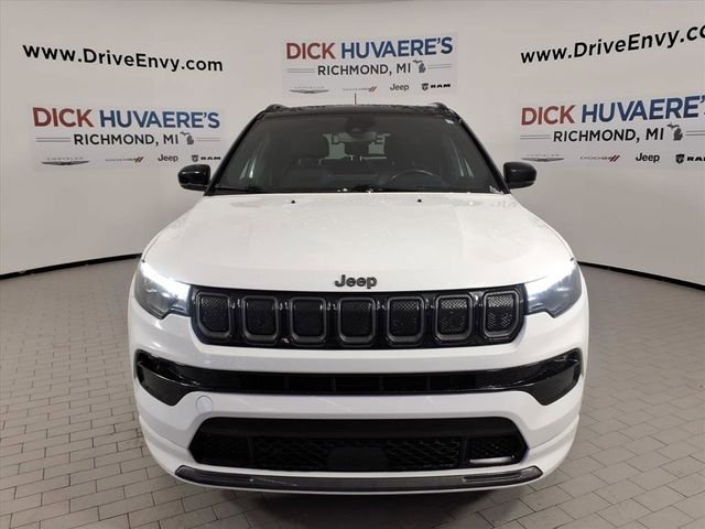 Certified 2022 Jeep Compass High Altitude with VIN 3C4NJDCB4NT181993 for sale in Richmond, MI