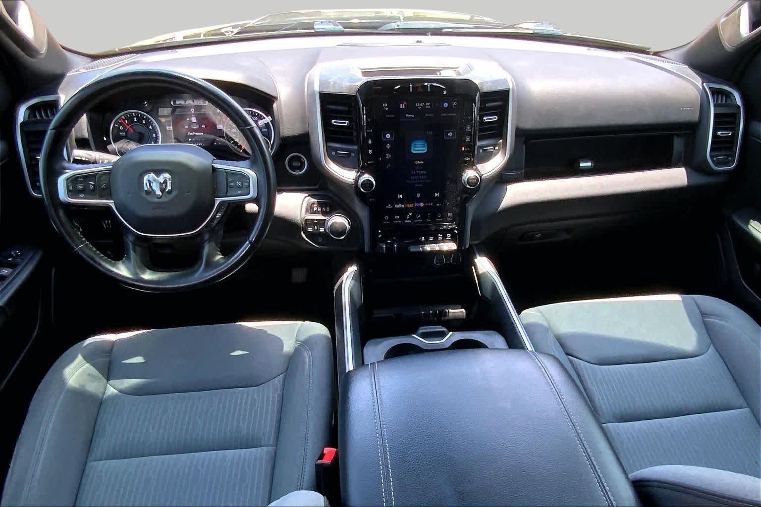 Used 2023 Diamond Black Crystal Pearlcoat Ram Lone Star image 16