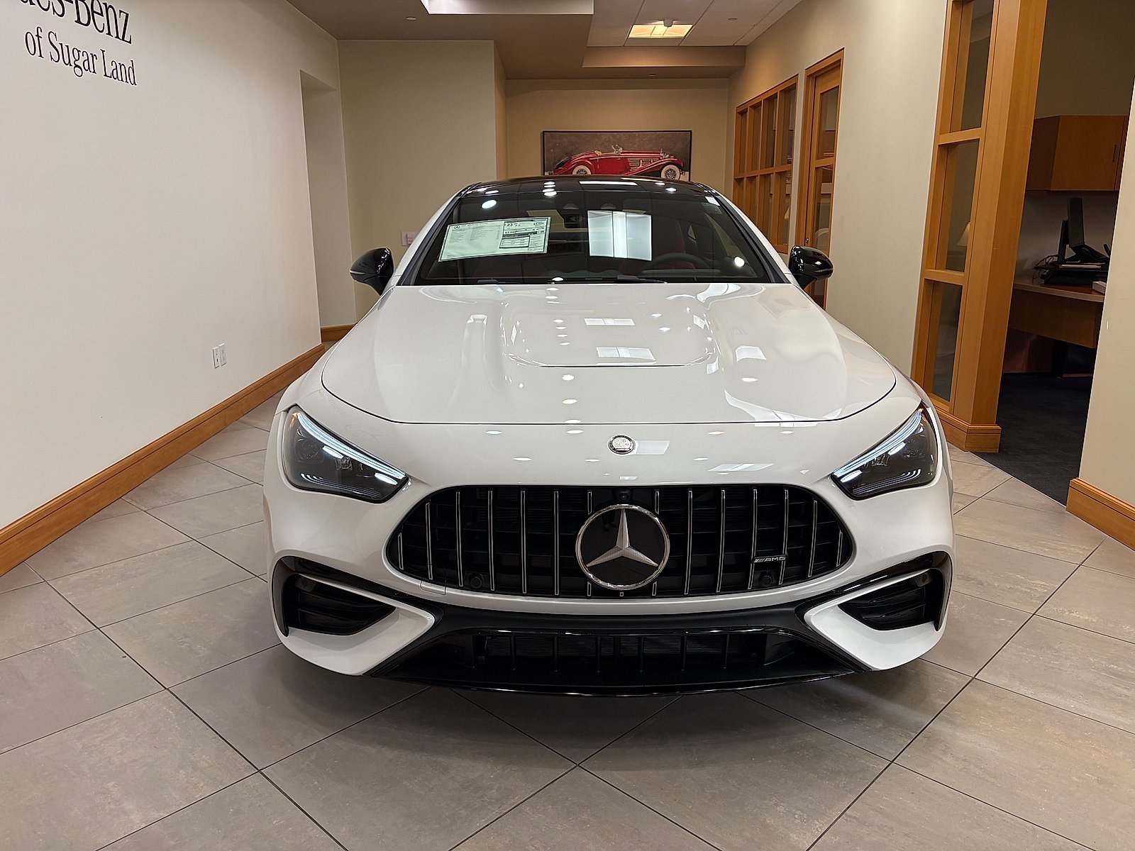 New 2027 MANUFAKTUR Moonlight White Metallic Mercedes-Benz AMG® CLE 53 image 2
