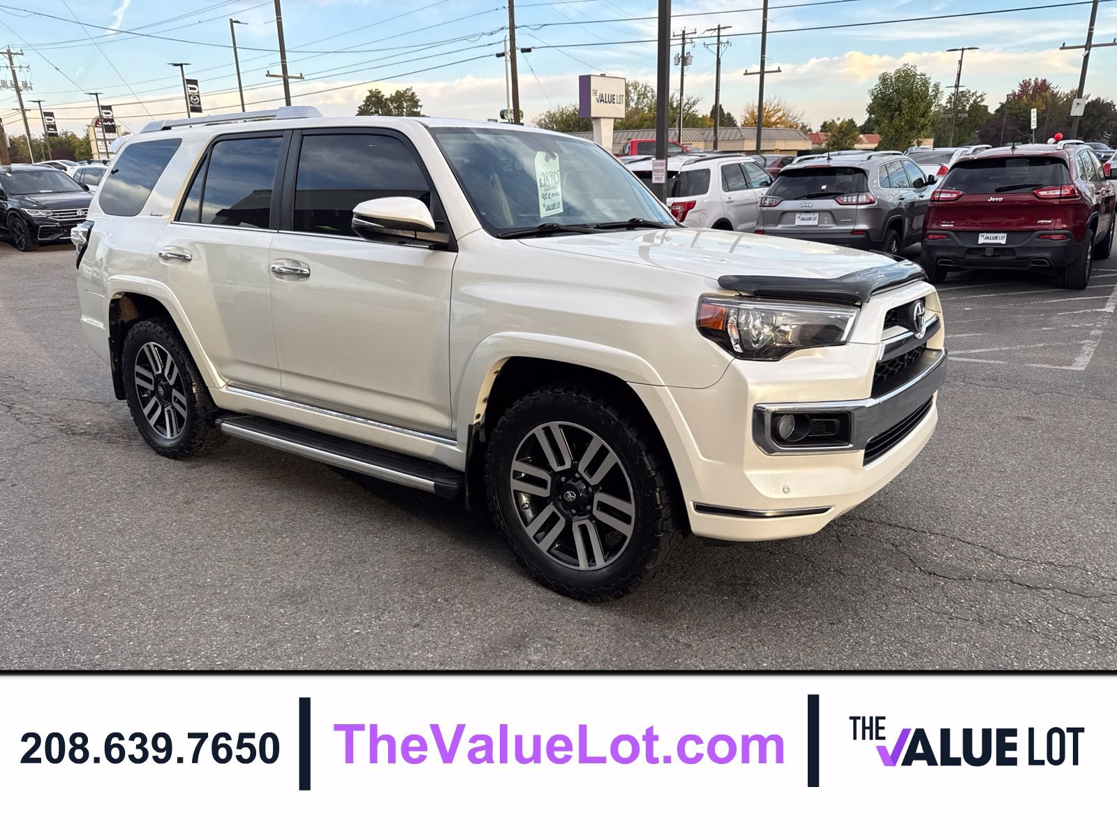 Used 2016 White Toyota Limited image 2