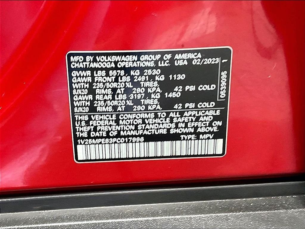 Certified Used 2023 Blue Volkswagen S image 36