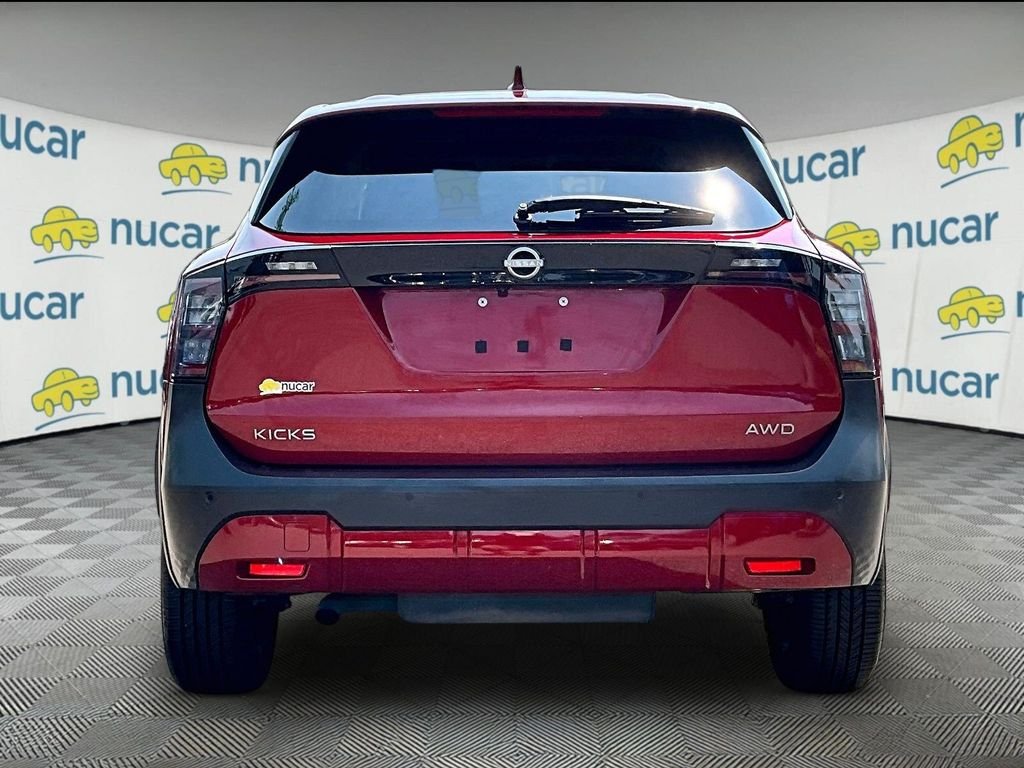Certified Used 2025 Red Nissan SV image 5