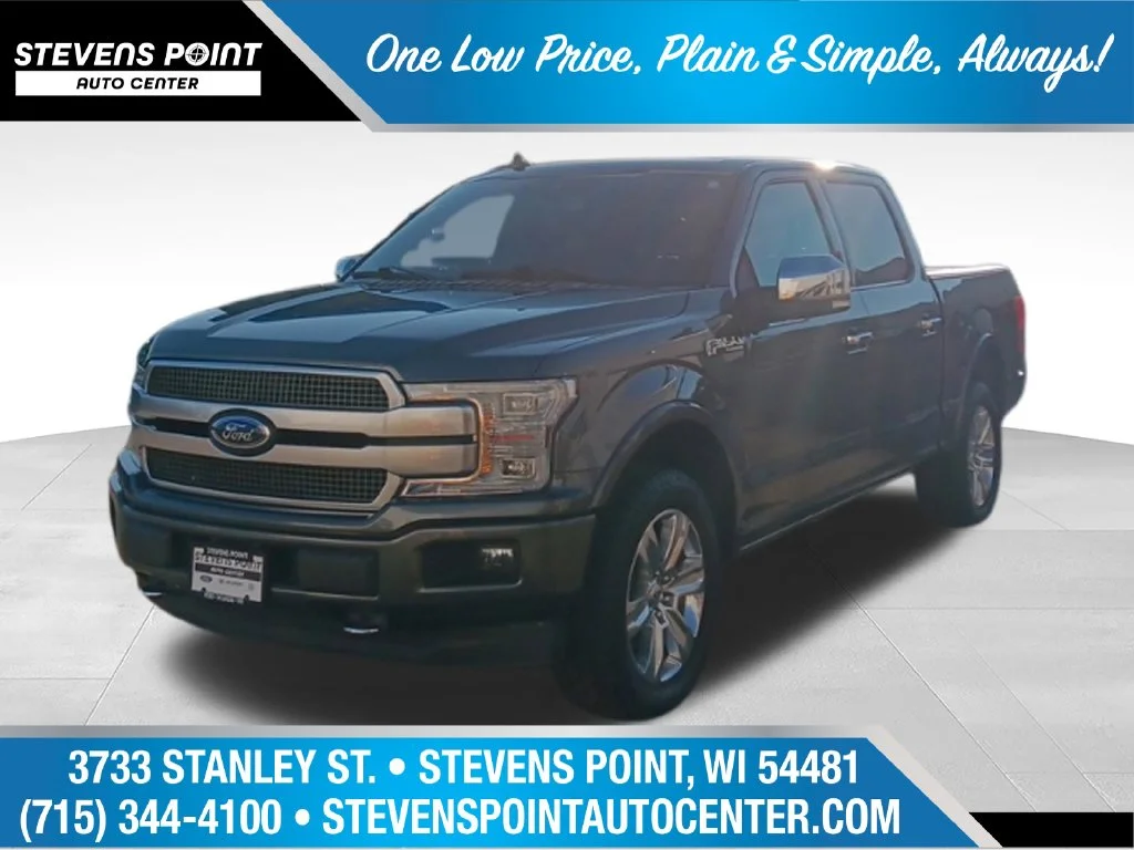 Used 2018 Magnetic Ford Platinum image 1