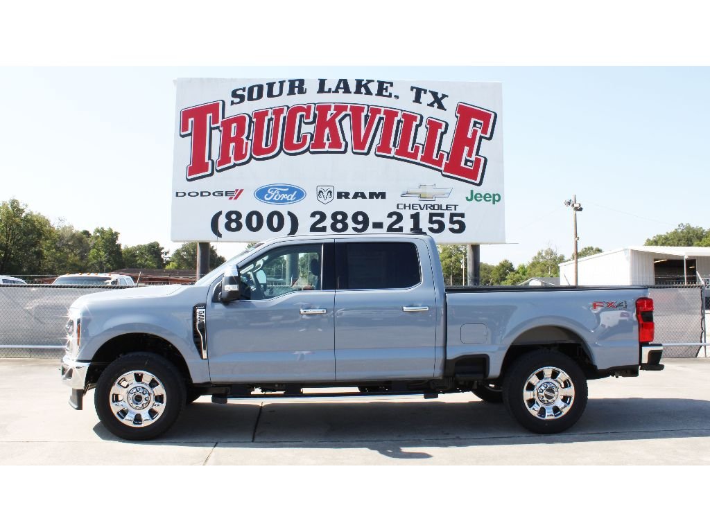 New 2026 Glacier Gray Metallic Tri-Coat Ford LARIAT image 1