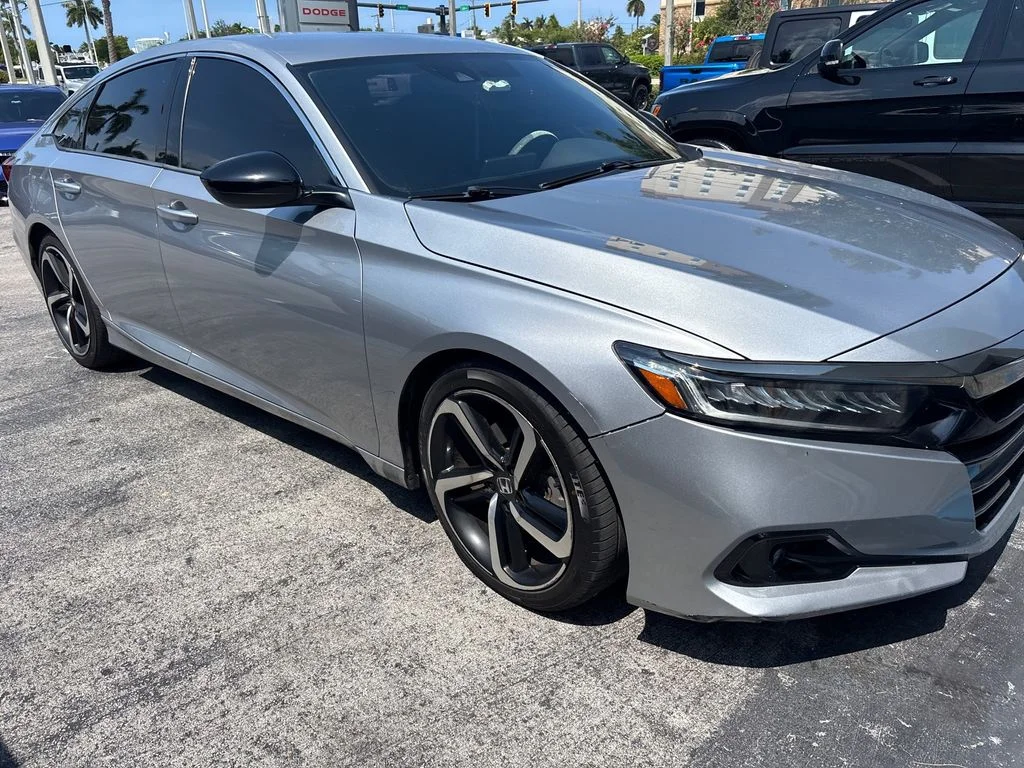 Used 2021 Silver Honda Sport image 3