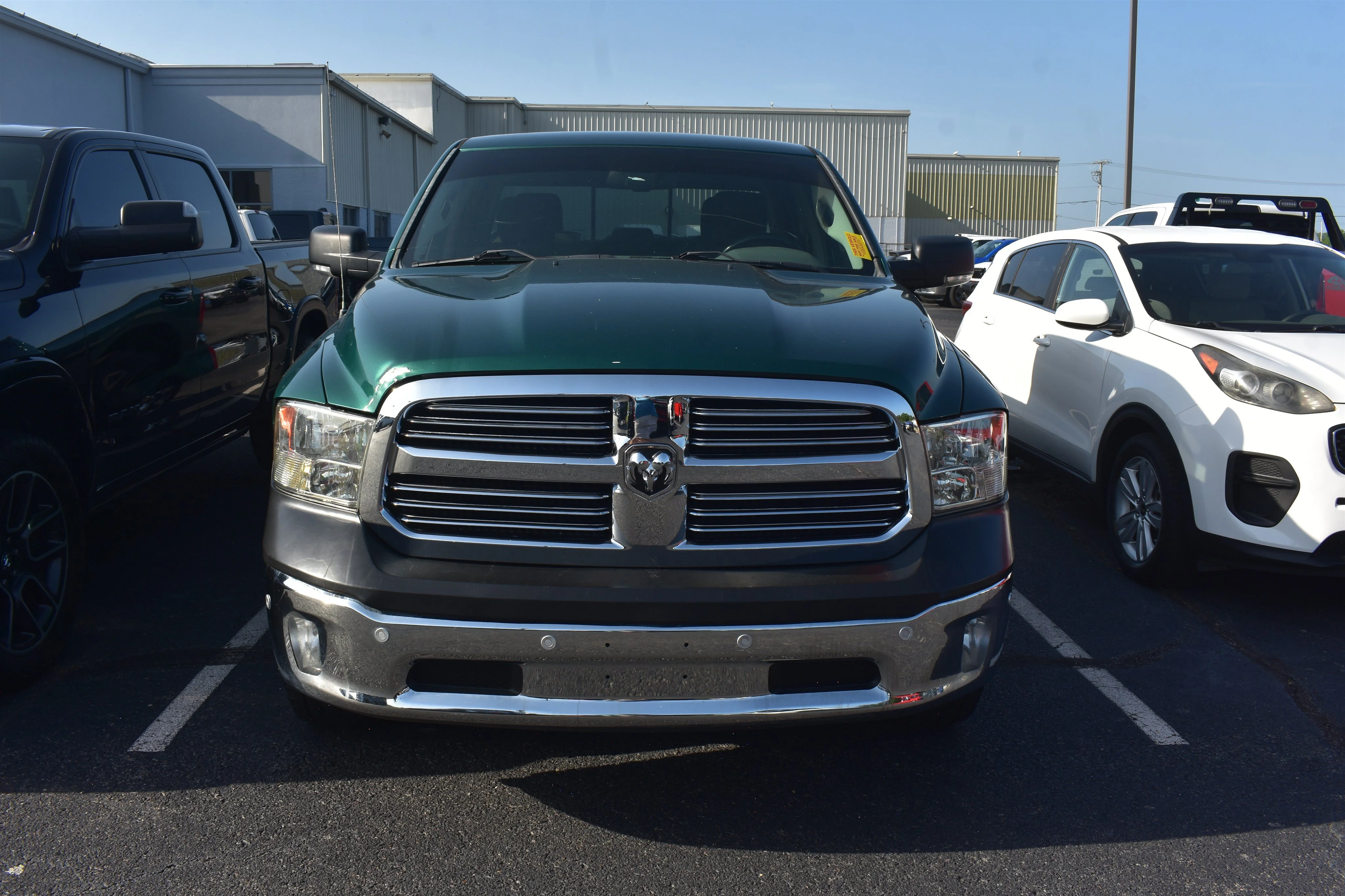 Used 2016 Timberline Green Pearlcoat Ram Big Horn image 2