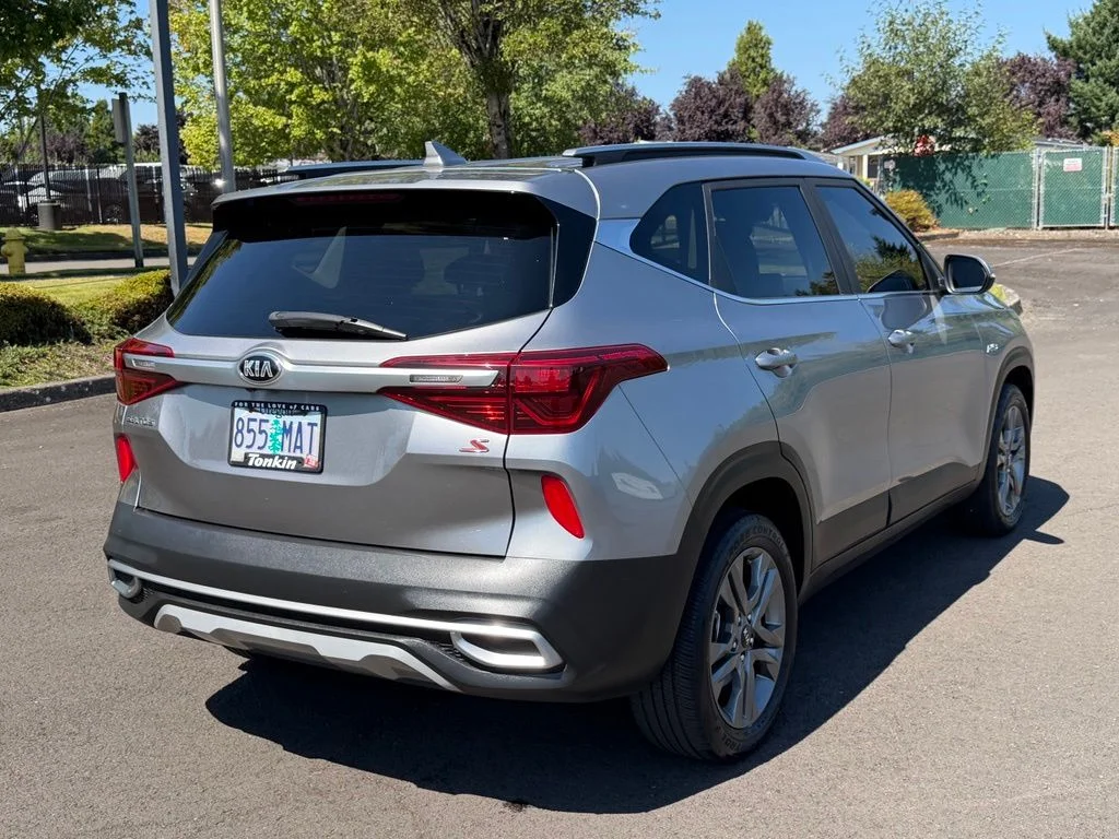 Used 2021 Steel Gray Kia S image 8