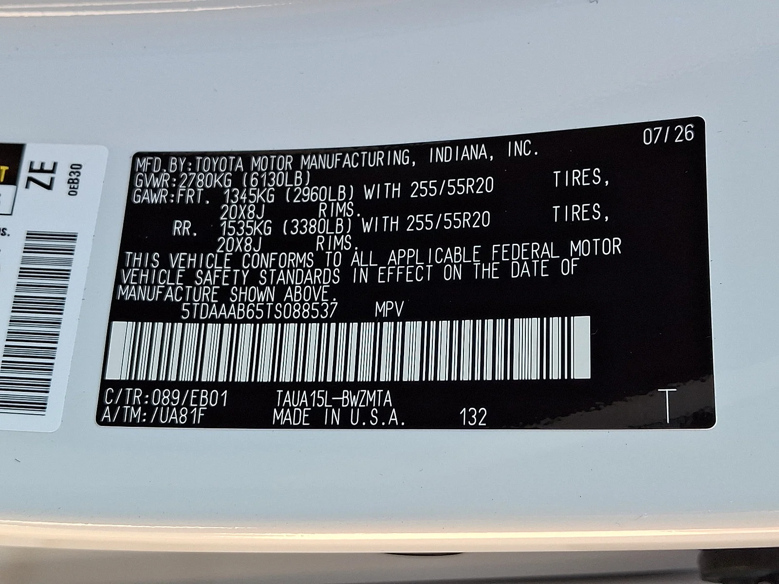 New 2026 Wind Chill Pearl Lexus  image 15