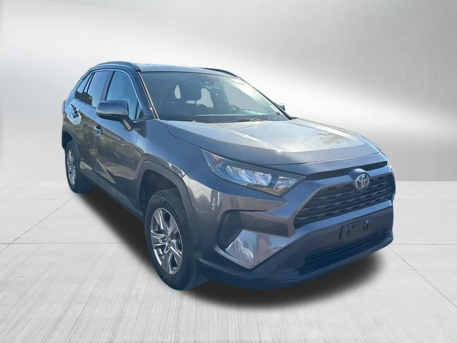 Used 2022 Magnetic Gray Metallic Toyota Hybrid LE image 3