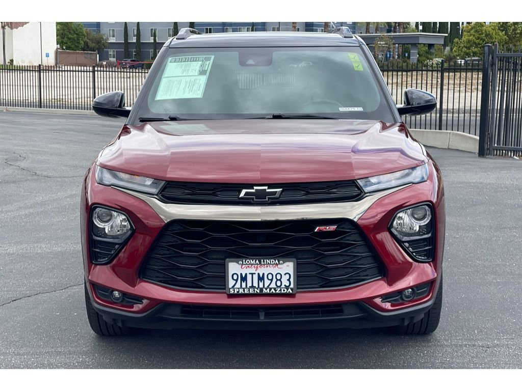 Used 2023 CRIMSON METALLIC Chevrolet RS image 10