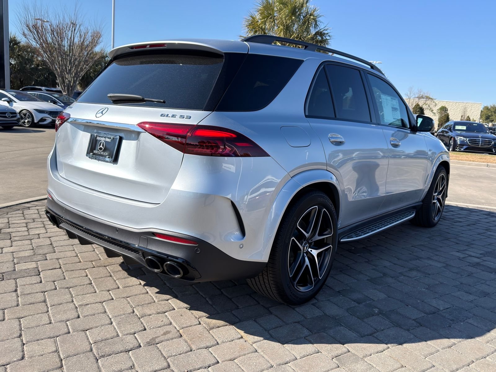 New 2026 Cirrus Silver Metallic Mercedes-Benz GLE 53 AMG® image 9