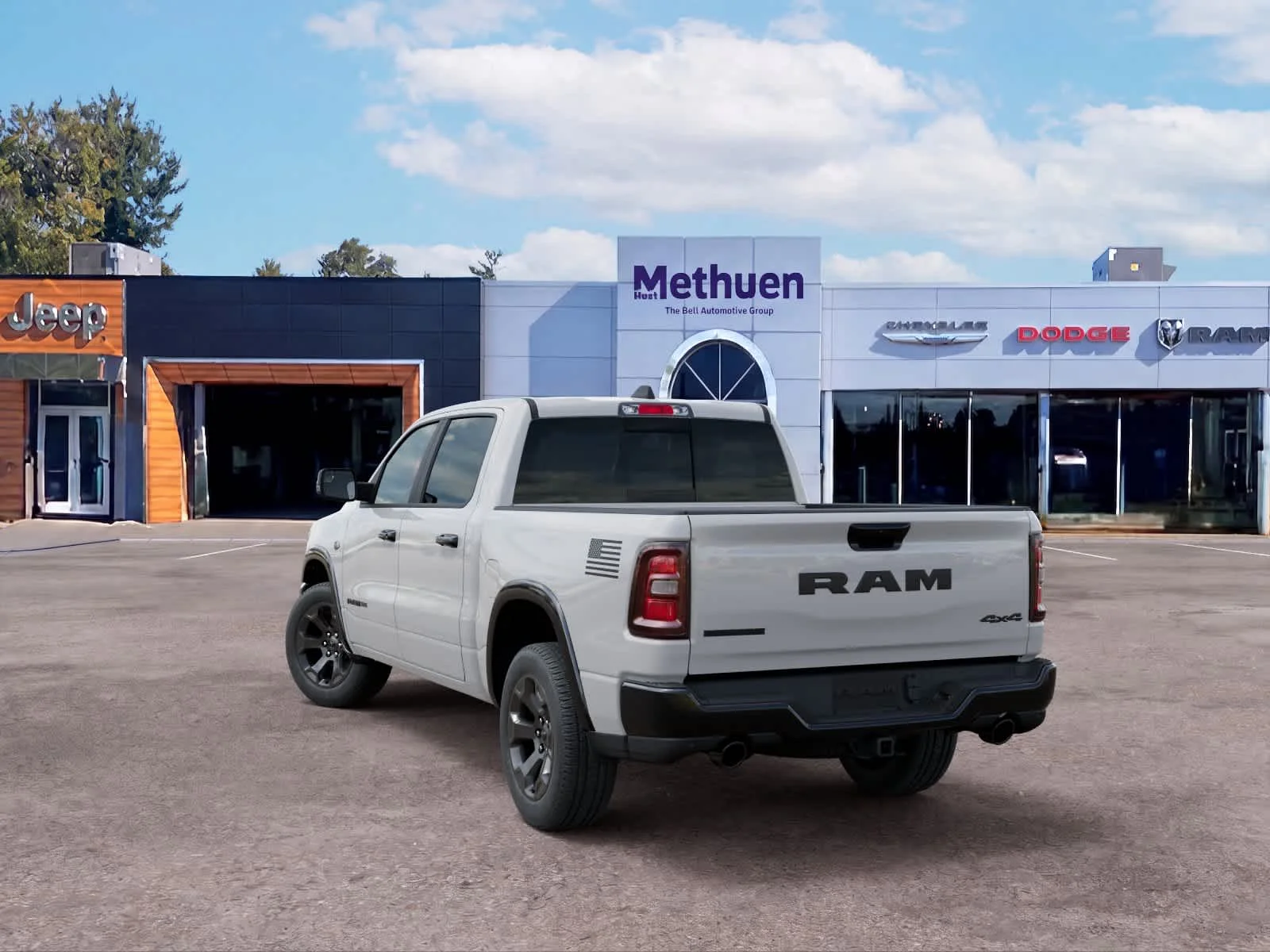 New 2026 Bright White Clearcoat Ram Big Horn image 3