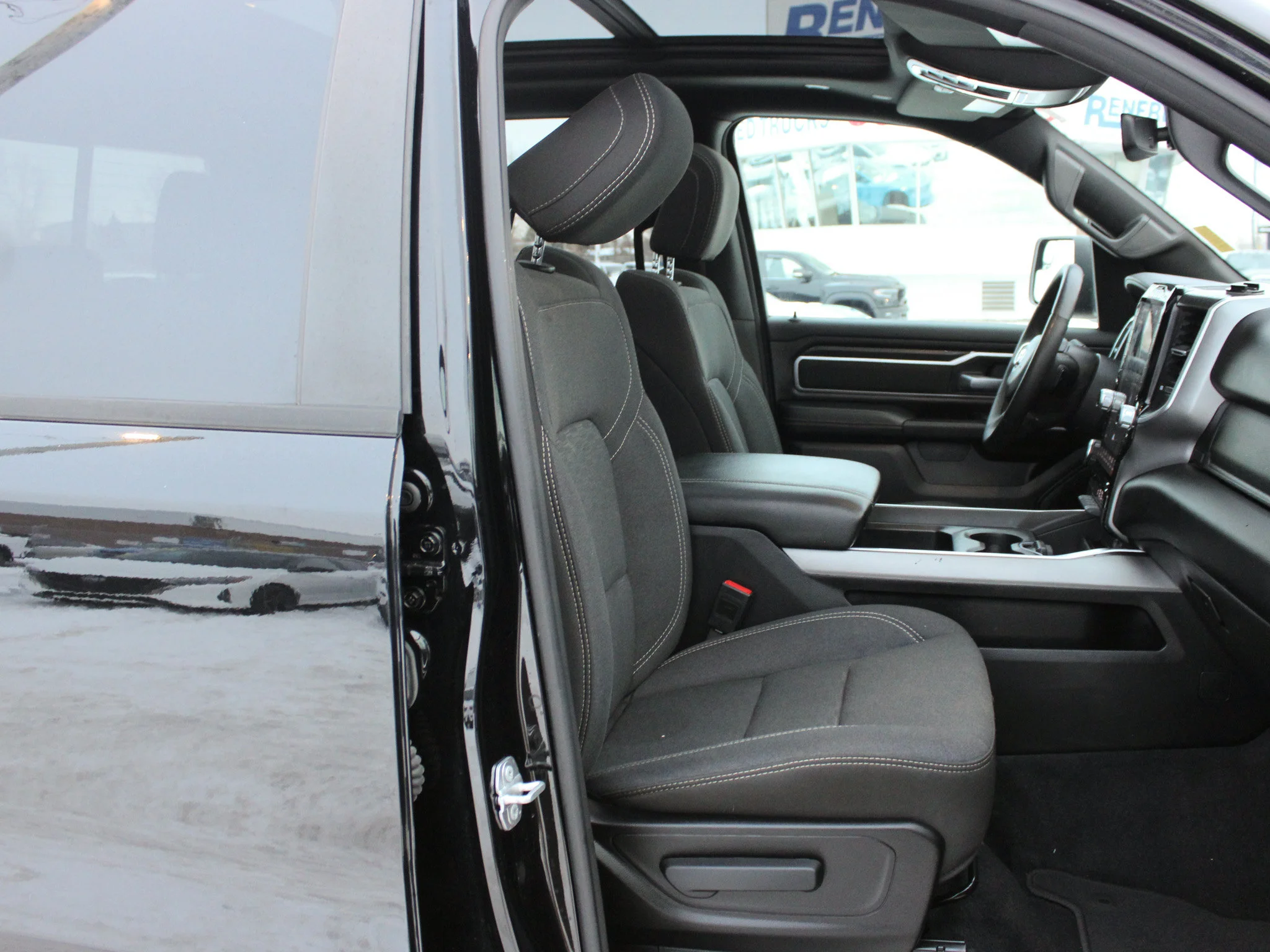 Certified Used 2025 Black RAM Big Horn * Alpine | Panoramic Sunroof | Heated Seats | Wireless Charger | Apple CarPlay image 16