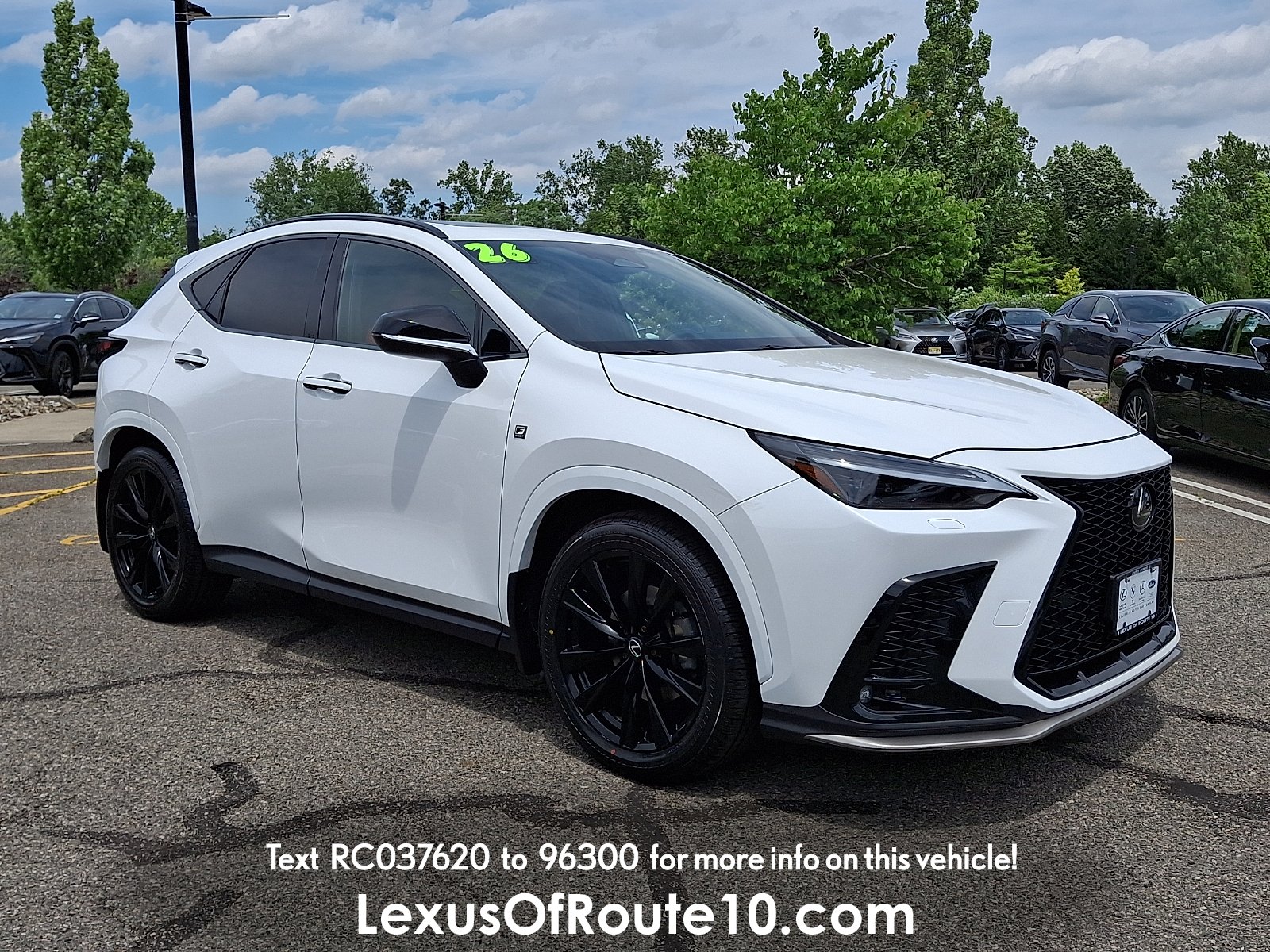 Certified Used 2024 ULTRA WHITE Lexus F SPORT HANDLING AWD image 1