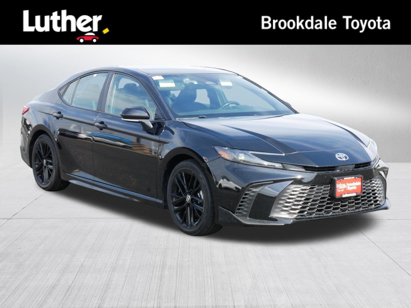 Certified Used 2025 MIDNIGHT BLACK Toyota SE image 1