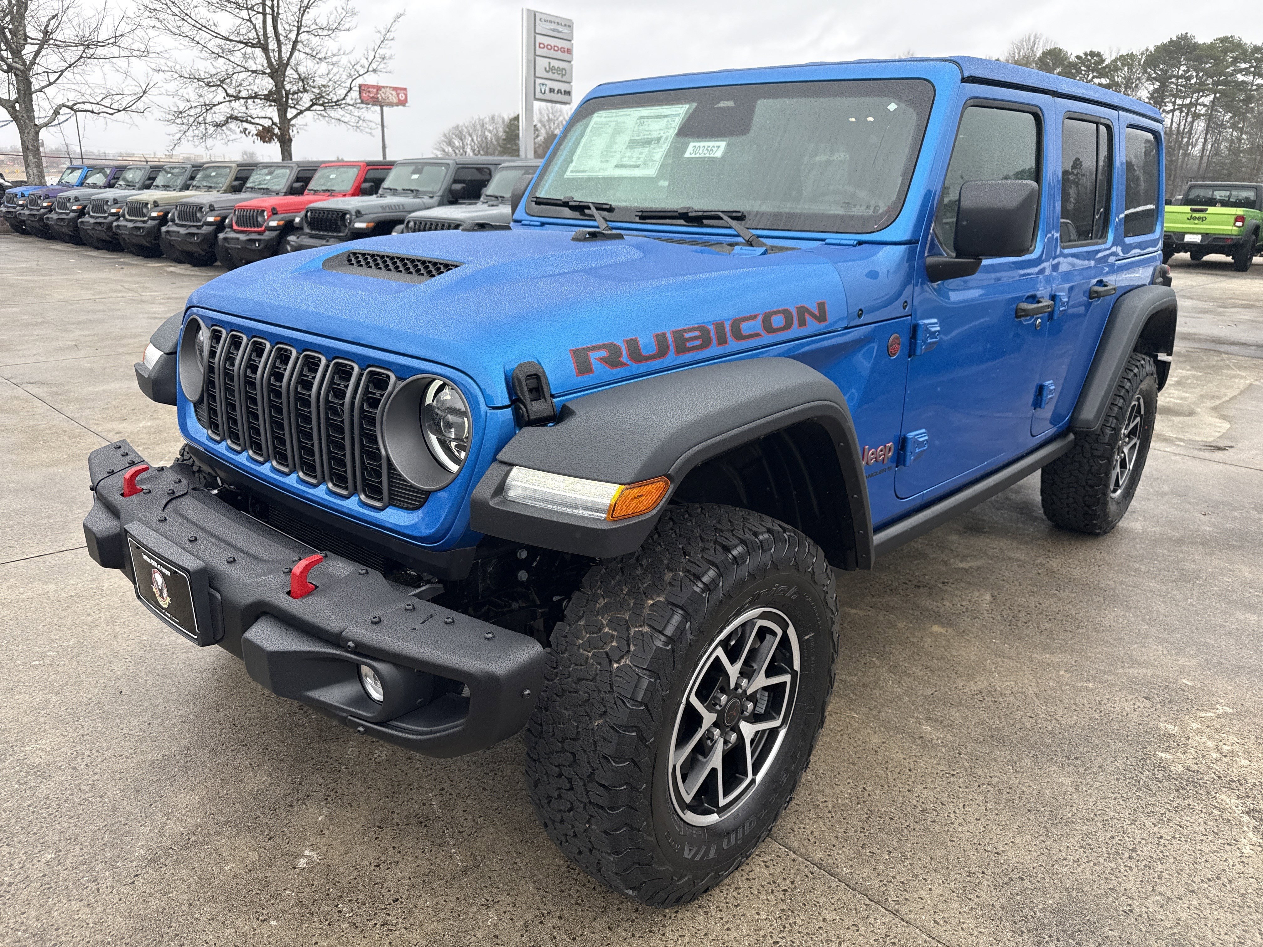 New 2026 Hydro Blue Pearlcoat Jeep  image 3