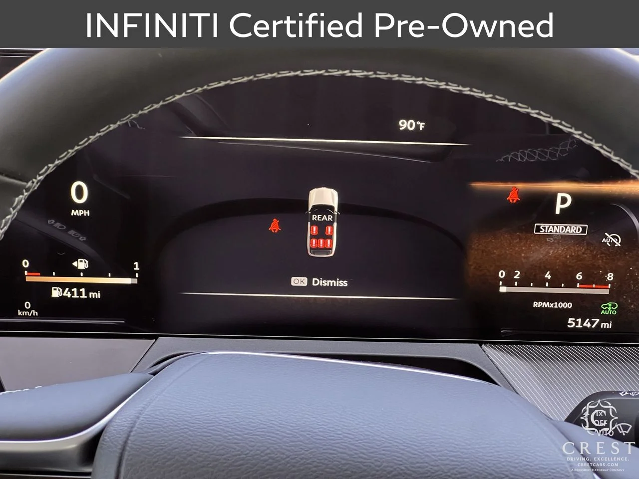 Certified Used 2026 Black Obsidian INFINITI LUXE image 17