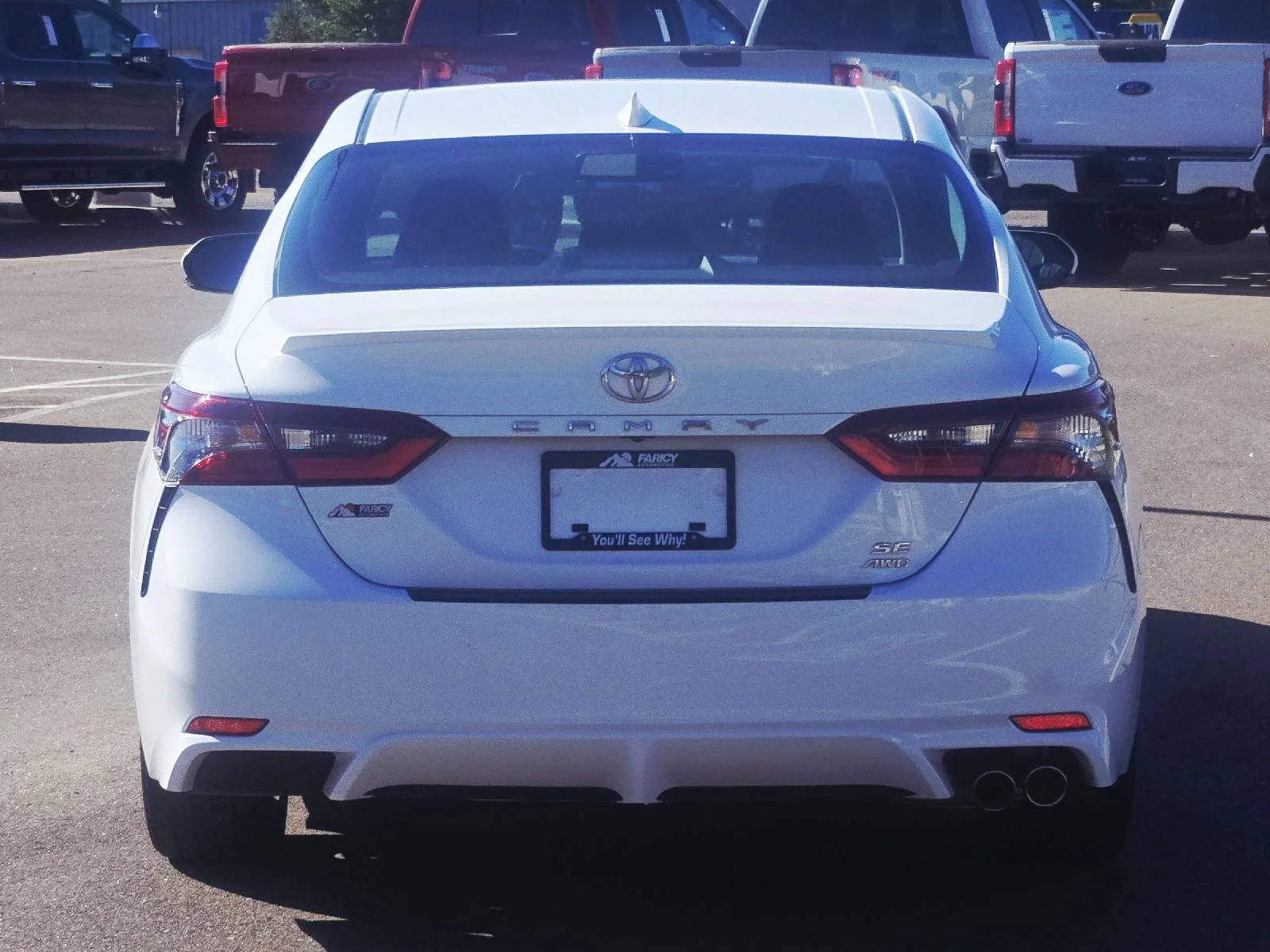 Used 2022 Super White Toyota SE image 6