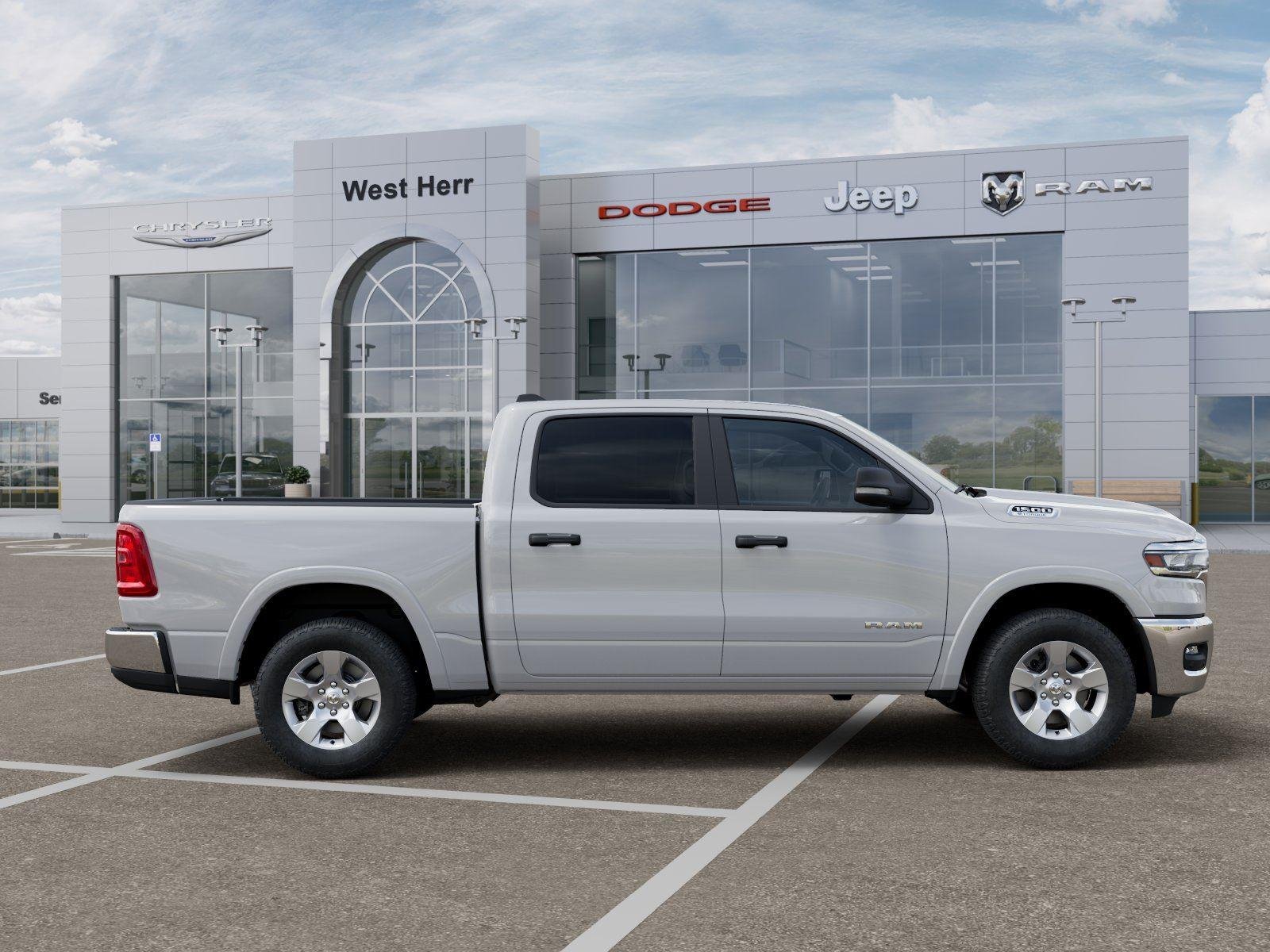 New 2026 Bright White Clearcoat RAM RAM 1500 BIG HORN CREW CAB 4X4 image 21
