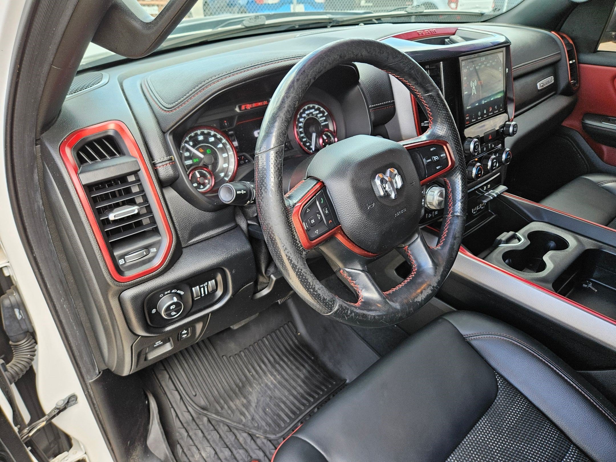 Used 2019 Bright White Clearcoat Ram Rebel image 26