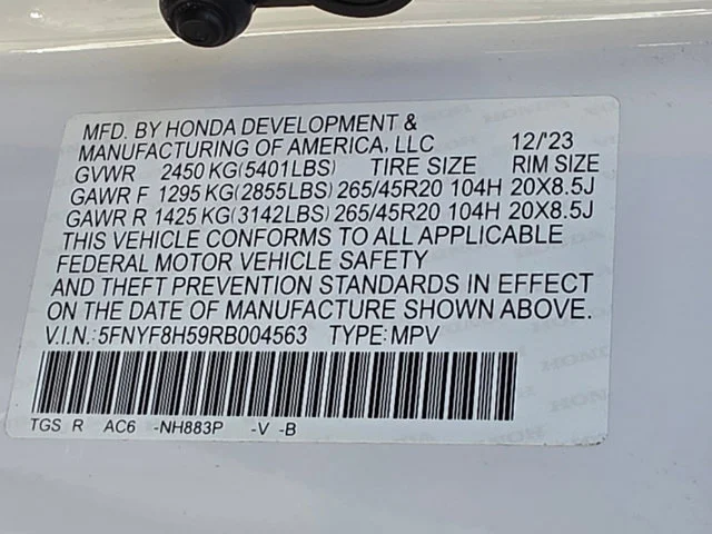2024 Honda Passport EX-L - Photo 34