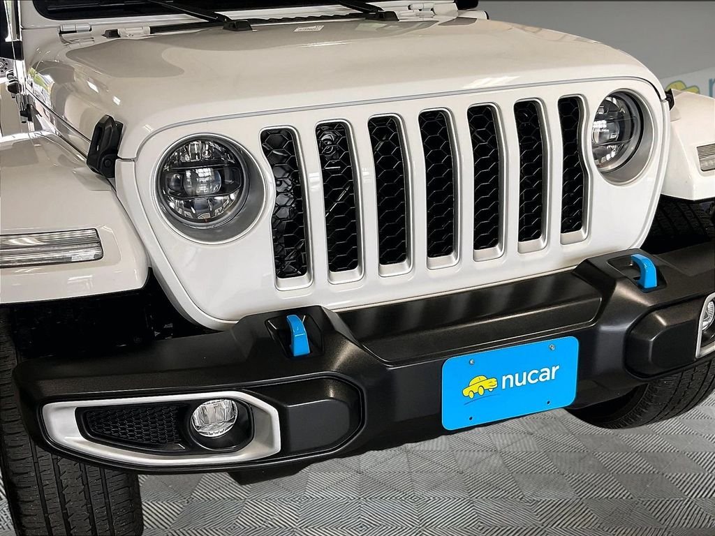 Used 2023 White Jeep Sahara 4xe image 31