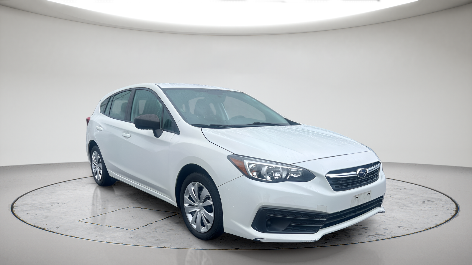 Used 2020 Crystal White Pearl Subaru Base image 2