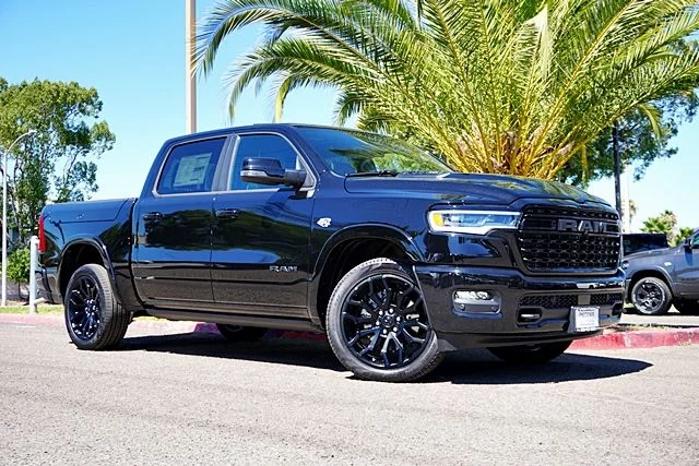 New 2026 Diamond Black Crystal Pearl-Coat Exterior Paint RAM Limited image 2