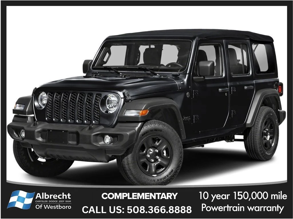 New 2026 Black Clear-Coat Exterior Paint Jeep Sahara image 1