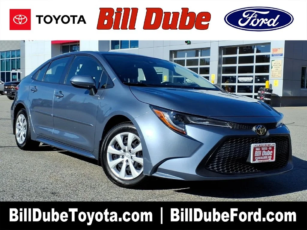 Used 2022 Blue Toyota LE image 1