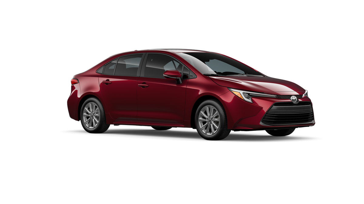 New 2026 Ruby Flare Pearl Toyota Hybrid XLE image 14