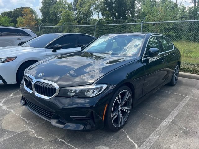 Used 2020 Jet Black BMW 330i image 1