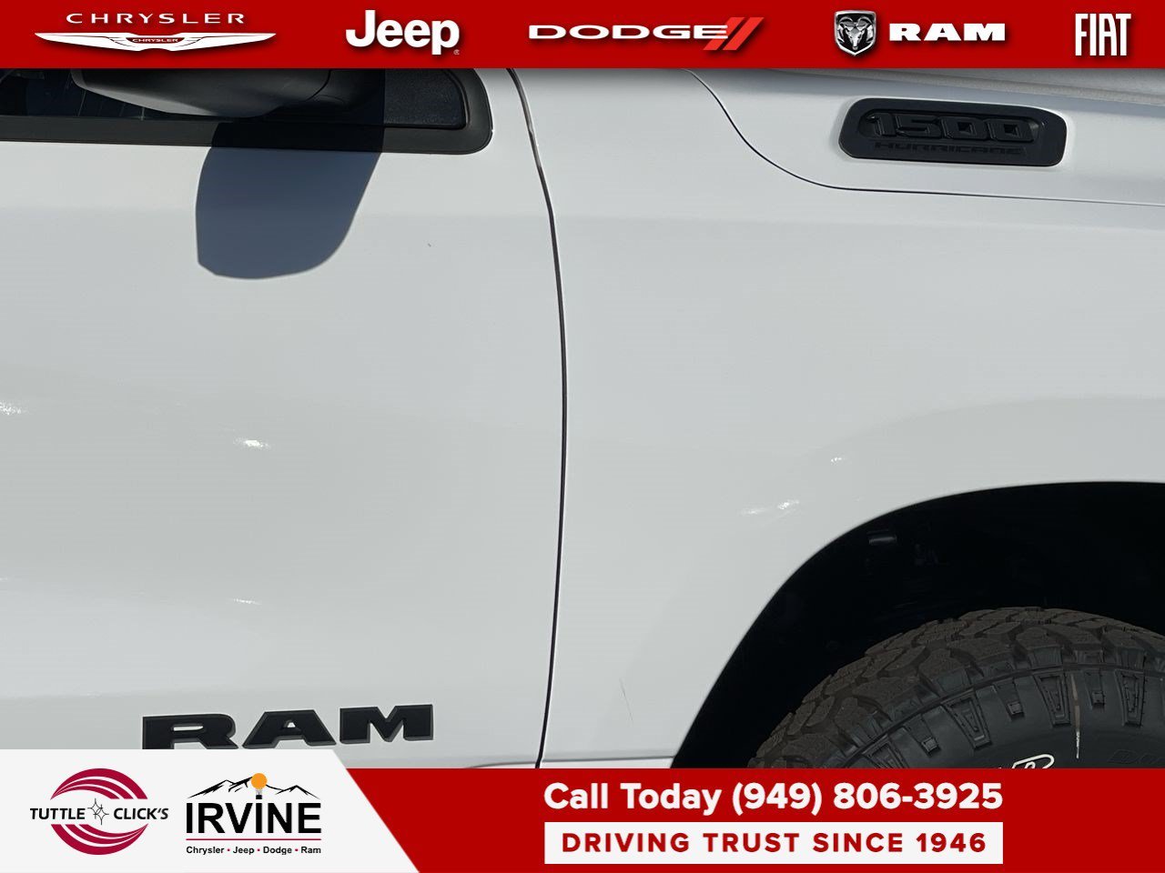 New 2026 Bright White Clear-Coat Exterior Paint RAM Warlock image 8