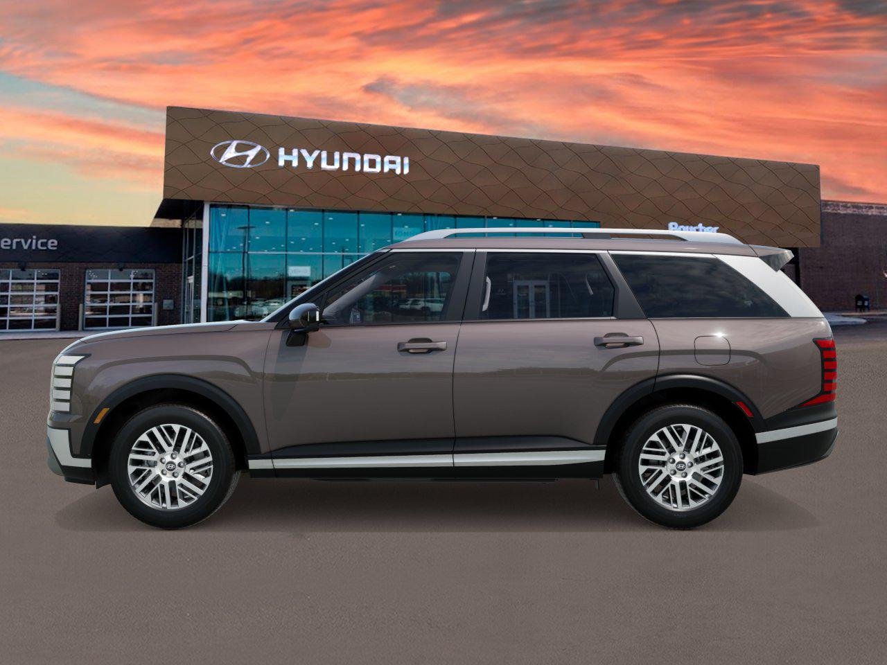 New 2026 Cast Iron Brown Pearl Hyundai SEL AWD image 3