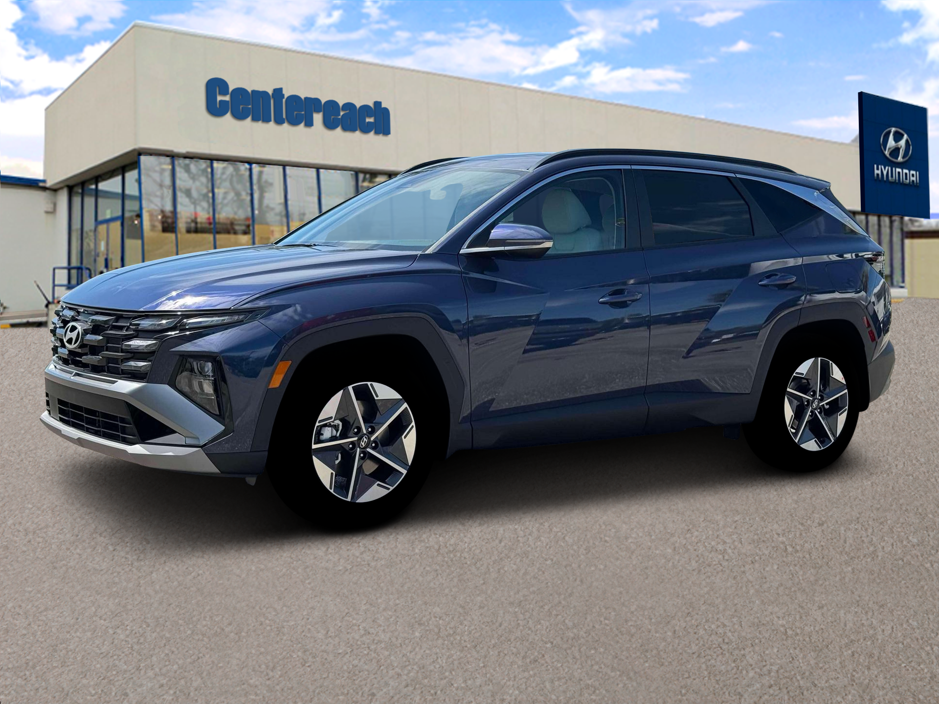 New 2026 Atlantis Blue Hyundai SEL Premium AWD image 2