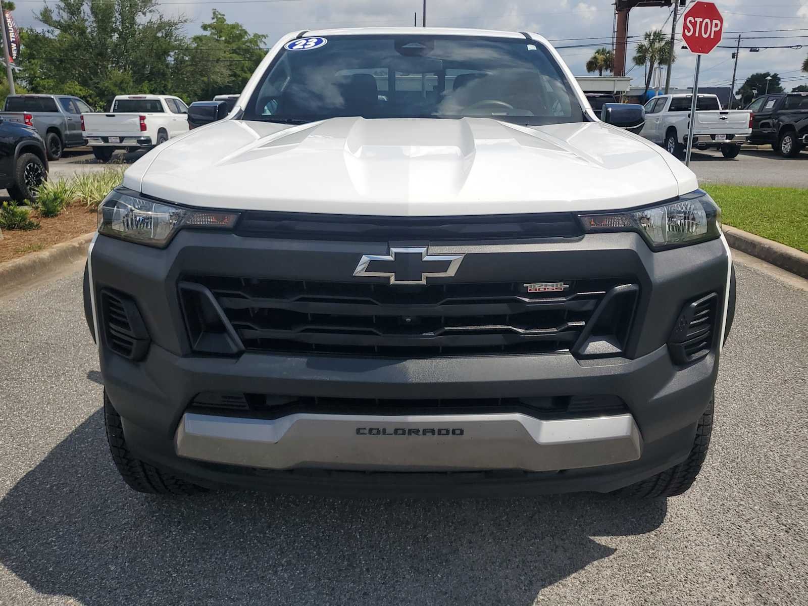 Used 2023 Summit White Chevrolet Trail Boss image 9