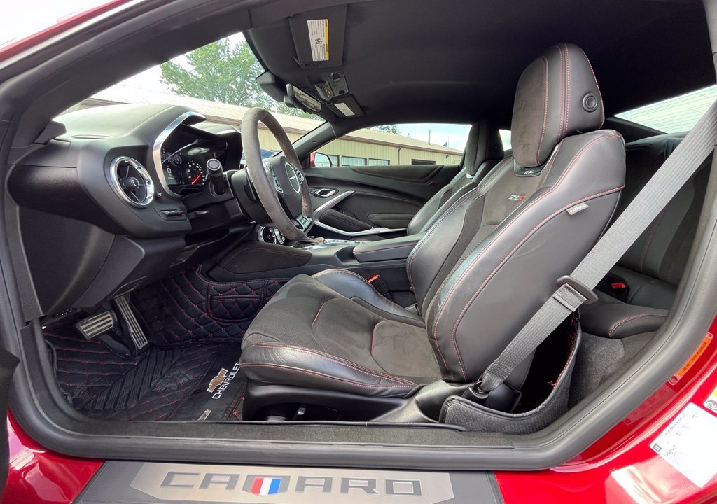 Used 2020 GARNET RED TINTCOAT Chevrolet ZL1 image 14