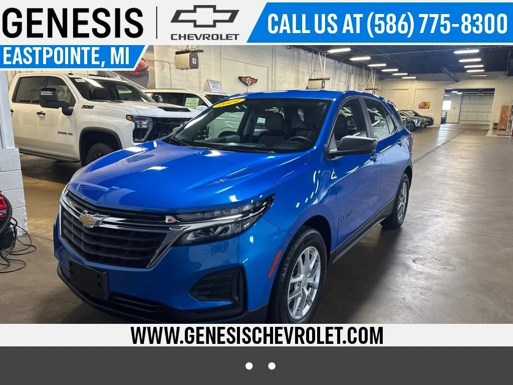 Used 2024 Riptide Blue Metallic Chevrolet LS image 1