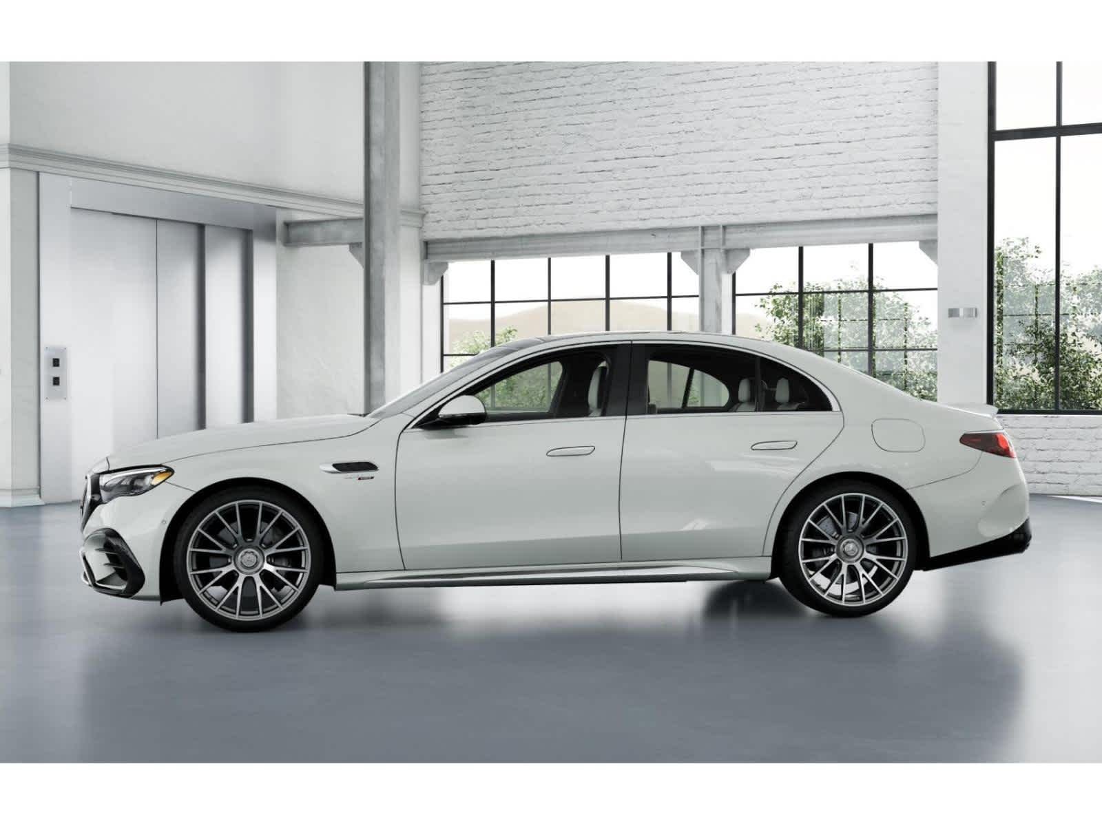 New 2026 MANUFAKTUR Moonlight White Metallic Mercedes-Benz AMG® E 53 E image 34